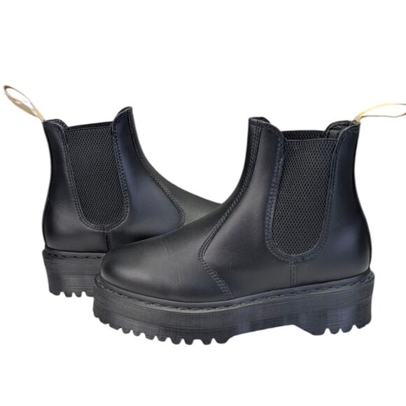 Dr Martens 2976 Quad Platform Chelsea EUC $210 Size 41 L9/M8 S3745 - Picture 8 of 15